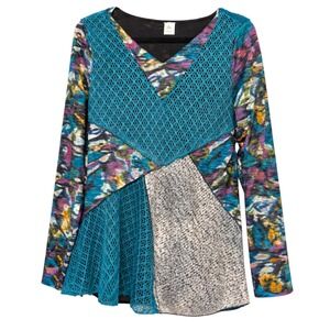 Y2K This That Whimsigoth Fairy Grunge Top Women Size L Lagenlook Indie Festival